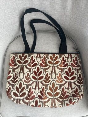 Sally Spicer San Francisco Retro Floral Upholstery Tote
